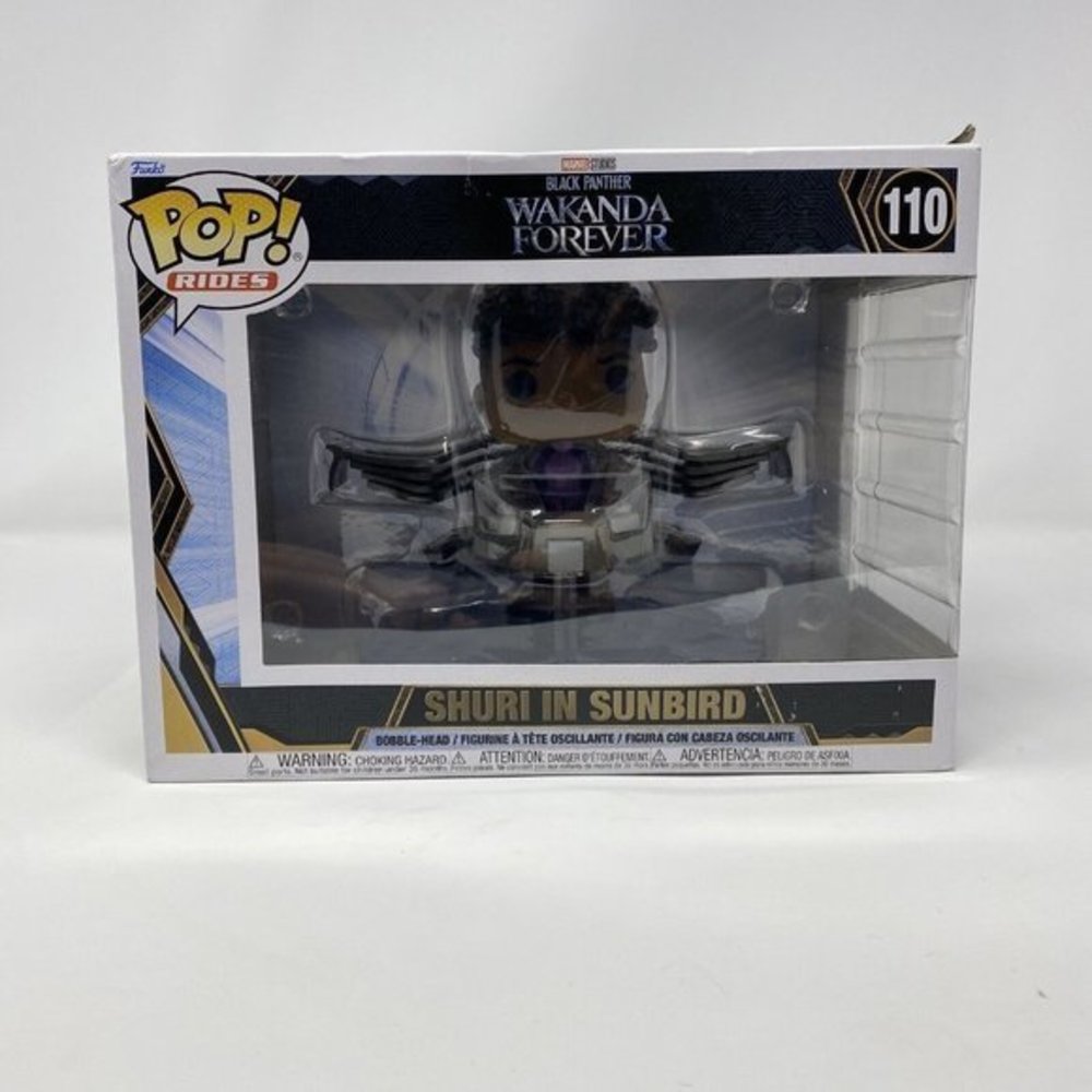 Funko Pop! Rides Black Panther: Wakanda Forever Shuri in Sunbird‎ 110, Brand New